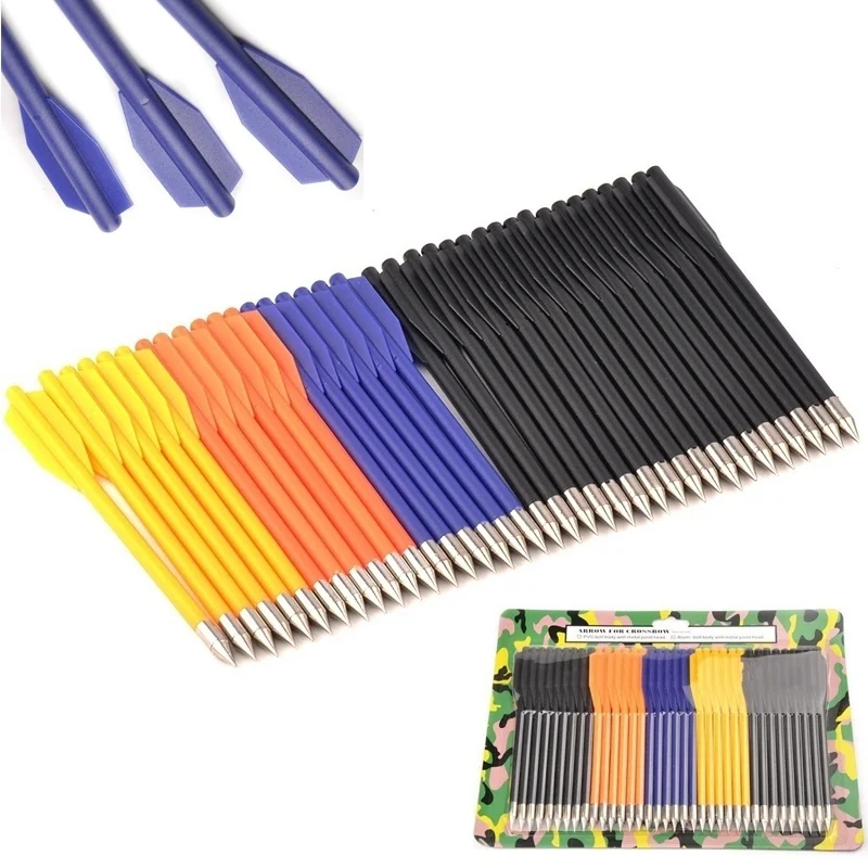 160mm  Crossbow Bolts Arrows Aluminum Head Arrows Bolts Crossbow Bolt Archery Recuve & Compound Bow Recurve Bow Practice Arrows