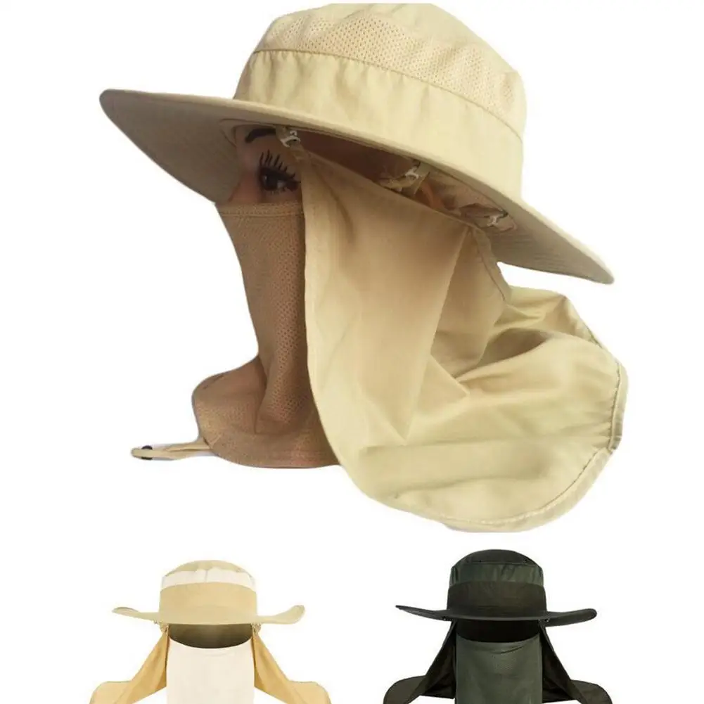 Kuulee Men Hat Summer Spring warp knitting Sunscreen Quick Dry Hat cotton Outdoor Climbing Travel Bicycling Fishing