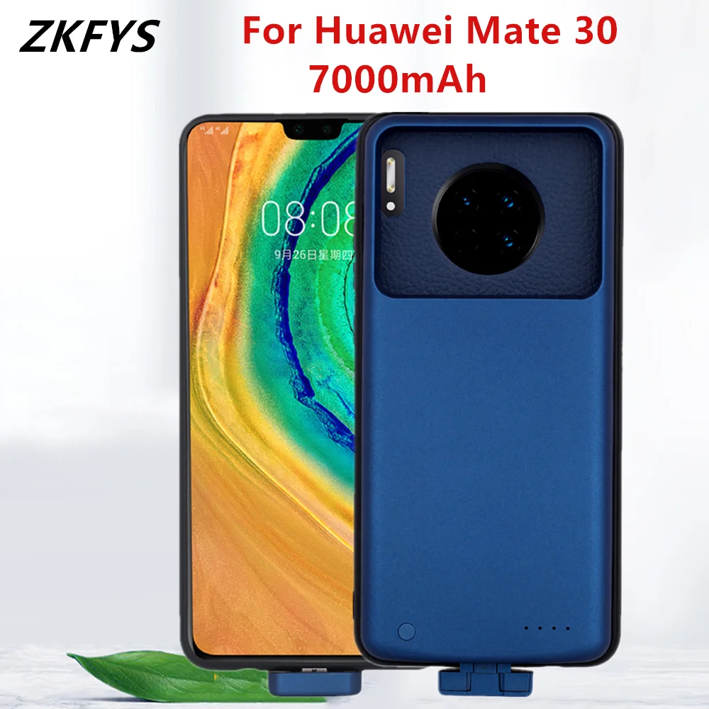 Чехлы для huawei mate 30 power Bank чехол зарядного устройства 7000 мАч портативный внешний