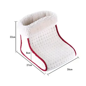 

Cosy Heated Plug-Type Electric Warm Foot Warmer Washable Heat 5 Modes Heat Settings Warmer Cushion Thermal Foot Warmer