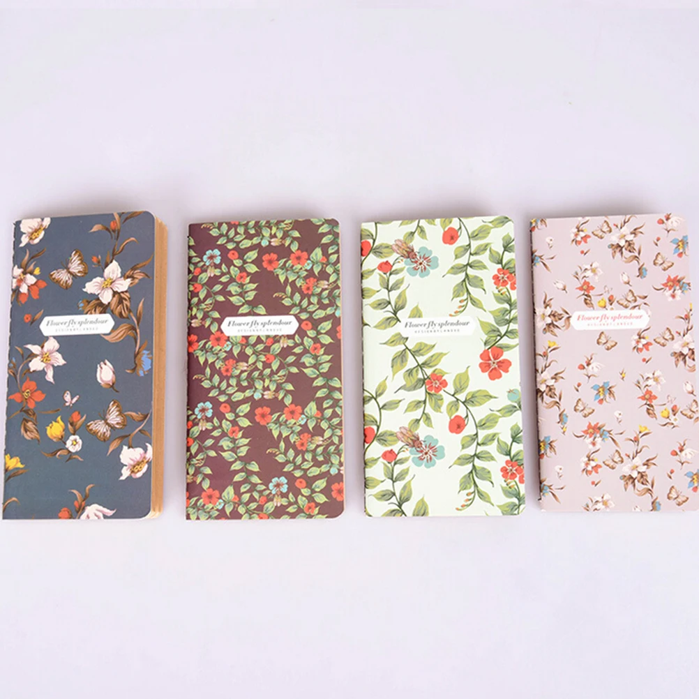 Cute Floral Flower Diary Weekly Agenda Planner Notebook Schedule Book School Office Supplies Travel Journal Stationery