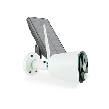 

Solar Smart Surveillance Camera Wireless WIFI Network Surveillance Camera Low Power Waterproof Night Vision HD