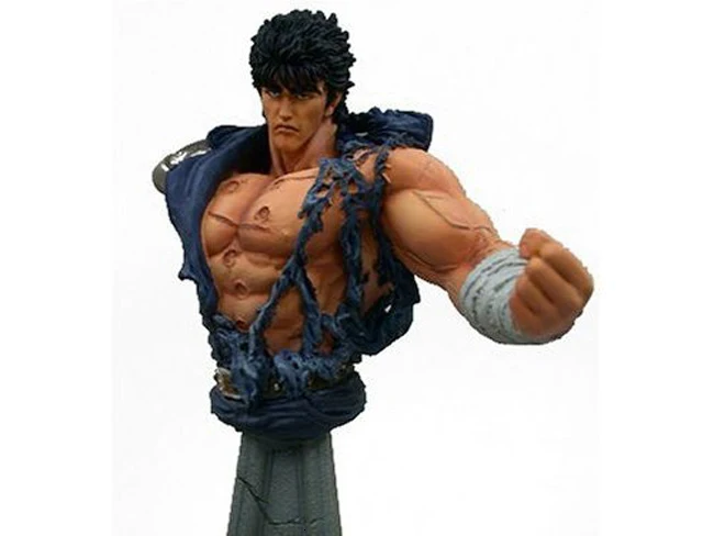 Каучуковая фигурка 1/10 кулак Северной Звезды Kenshiro статуя Неокрашенный гараж смолы модель комплект