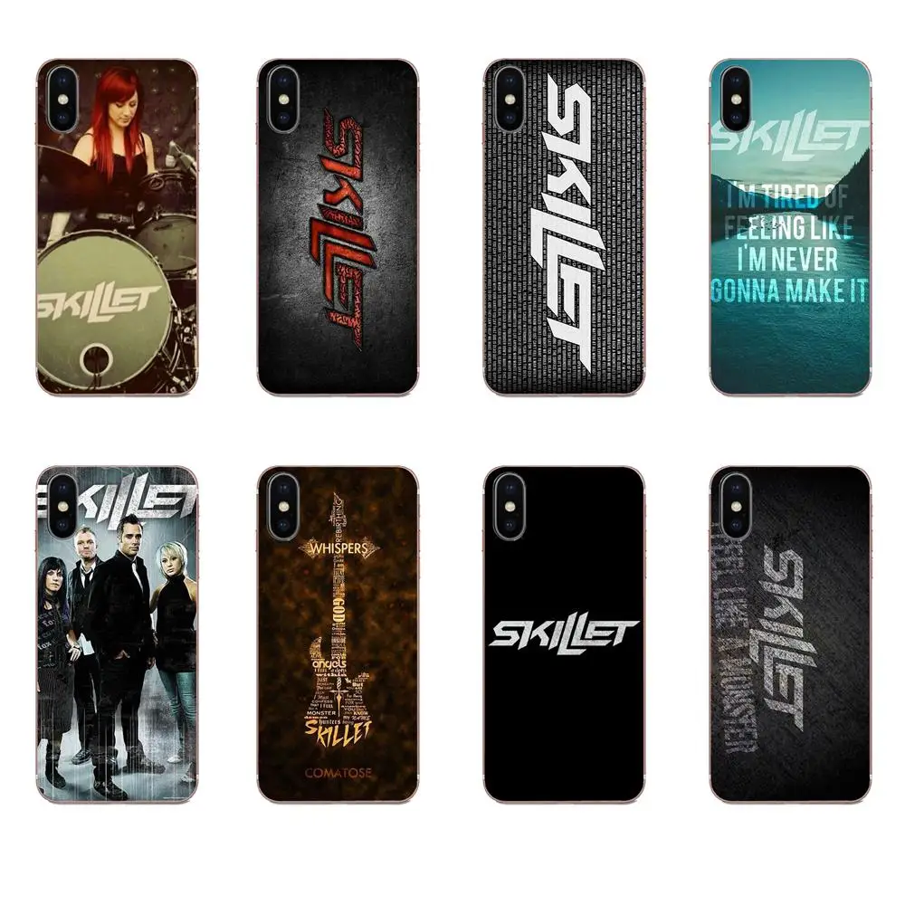 Soft TPU Case Capa Cover Skillet Rock Brand Logo John Cooper Poster For Xiaomi Redmi Note 2 3 3S 4 4A 4X 5 5A 6 6A Pro Plus | Мобильные
