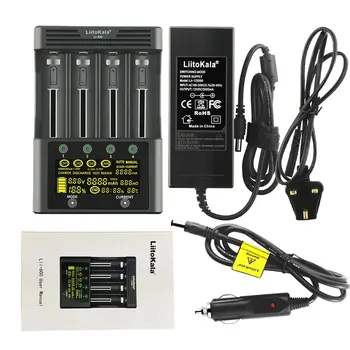 

US/EU/UK Plug Lii-600/Lii-S8 Battery Charger For Li-ion 3.7V and NiMH 1.2V battery Suitable for 18650 26650 21700 26700 AA AAA