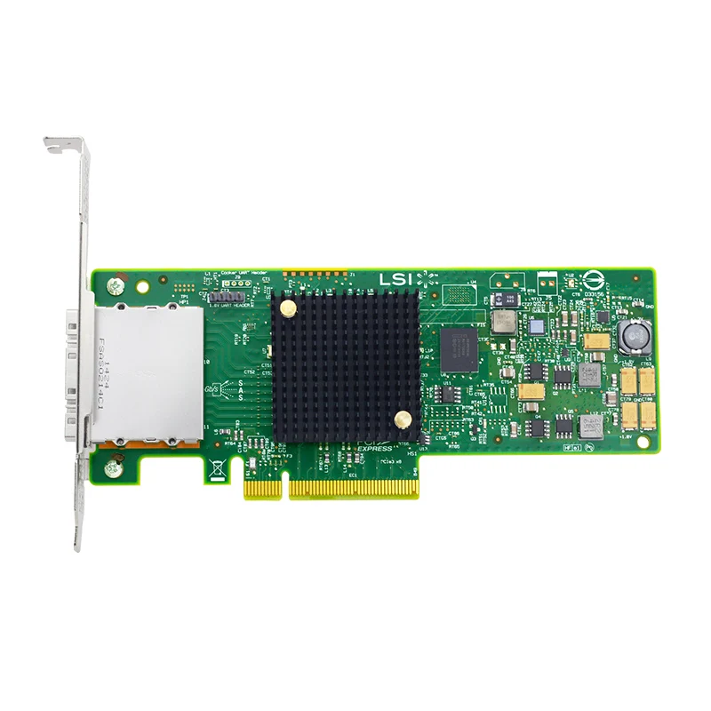 MegaRAID SAS 9207-8e LSI00300 6 ГБ/сек. 8-Порты и разъёмы Ex SATA+ SAS Hot сетевой адаптер SFF8088