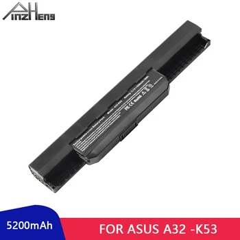 

PINZHENG 5200mAh Laptop Battery For ASUS A32-K53 X43 K53 Series 6 Cells Laptop Bateria X44H X54H X84H X43B Laptop Battery