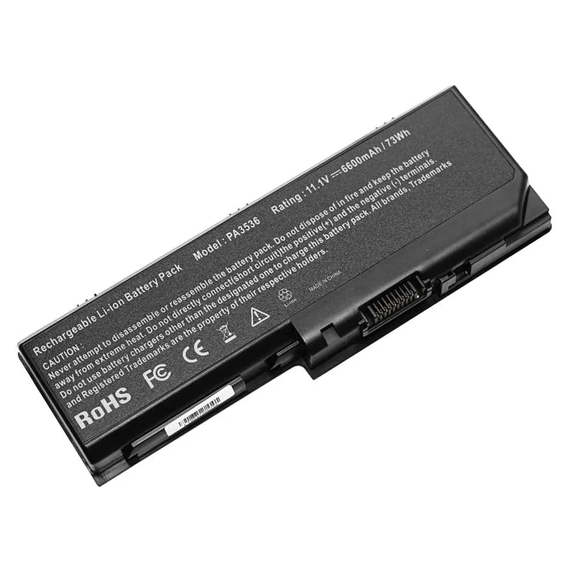 11,1 v 6600mAh лаптоп с Батарея для Toshiba PA3536U-1BRS PA3537U-1BAS PA3537U-1BRS PABAS100 PABAS101 Equium L350 P200D L350D P200