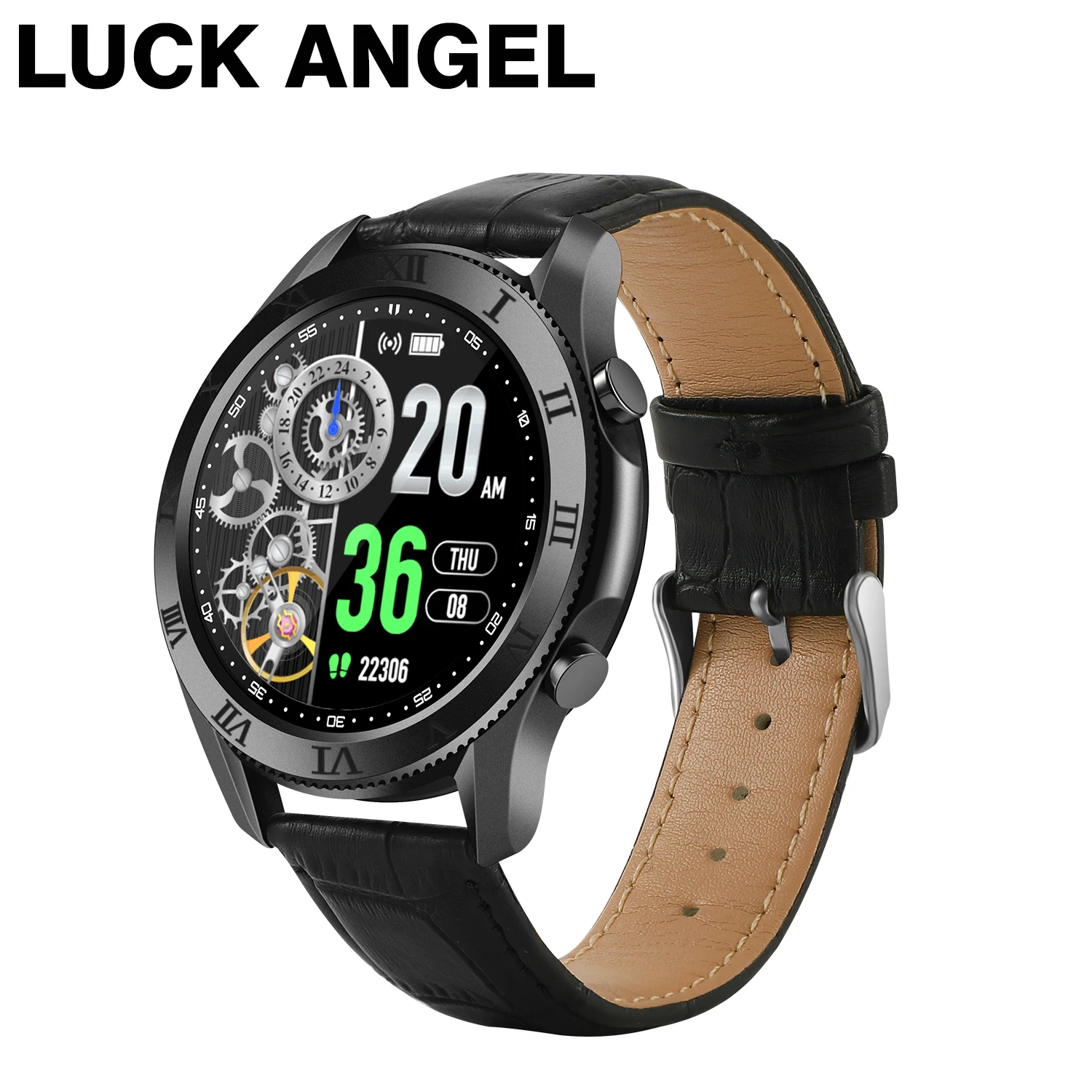 LUCK ANGEL 2021 New 1.35 Inch Screen Bluetooth Smart Watch Men for Samsung Galaxy Watch 4 Amazfit Smart Watch Women Apple Watch