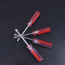 1Pcs Hexagon Screwdriver Socket Wrench Screwdriver Hex Nut Key Hand Tool Set Repair Tool Multi-function Screwdriver Kit multi function separator hat car repair tool broken nut separator rust nut separation car toolset