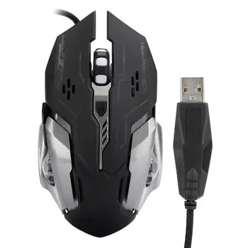 

Wired Gaming Mouse Colorful Breathing Lights Notebook Parts Office Mouse Hot