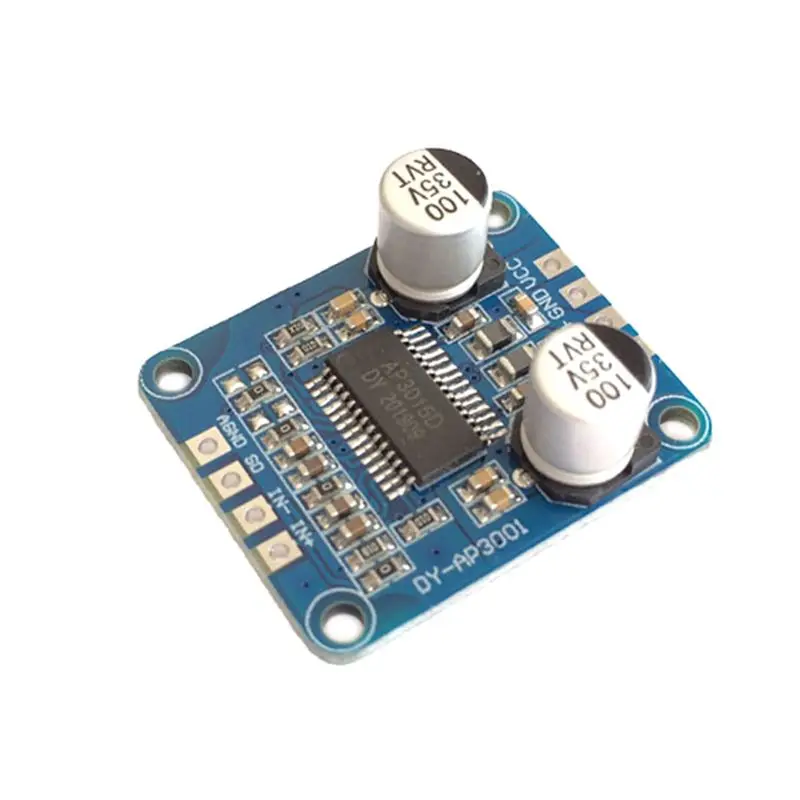 

YDA138 DC12V 2A 2x15W Bluetooth Amplifier Module Digital Audio Board Class D Channel Power Amplifier For Yamaha