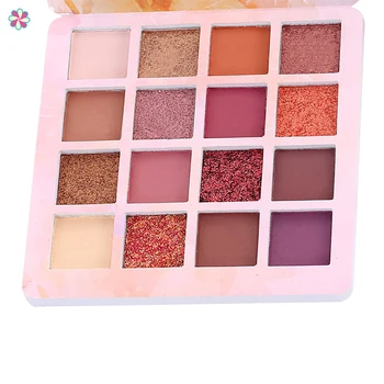 

16 Colors Matte Shimmer Eyeshadow Palette Waterproof Long-lasting Non-flade EyeshadowCY