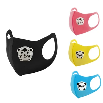 

Respirator Children's Sponge Face Mask Sunscreen DustProof Color Kids Mask Non-Disposable Three-dimensional Washable Mouth Mask