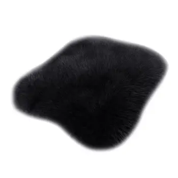 

Car Seat Plush Pad Leather Mat Soft Warm Keeping Cushion Winter Car Interior Decor Accessories