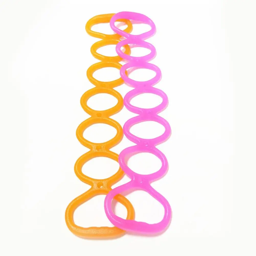 7 Hole Silicone Pull Rope Fitness Equipment Pilates Resistance Bands Workout Home Gym Crossfit Trainer Exerciser Sport Yoga