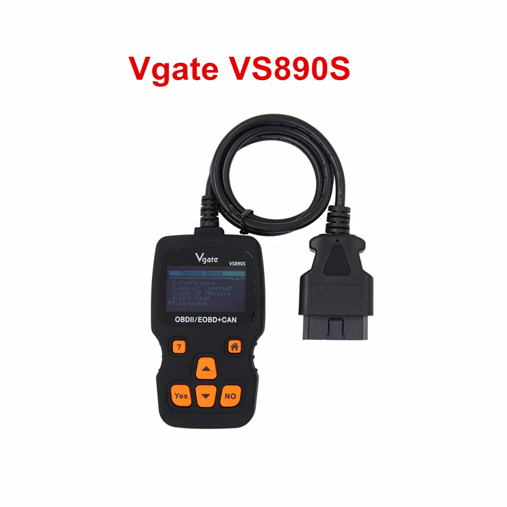 Продвижение Vgate VS-450/VS890S/VS890 считыватель кода VAG Диагностический сканер Com сброс подушка безопасности; abs для автомобилей VAG - Цвет: VS890S