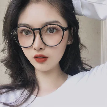 

Rice nail large frame glasses frame retro artistic plain all-match glasses frame 2019 new internet popular 2206 plain glasses