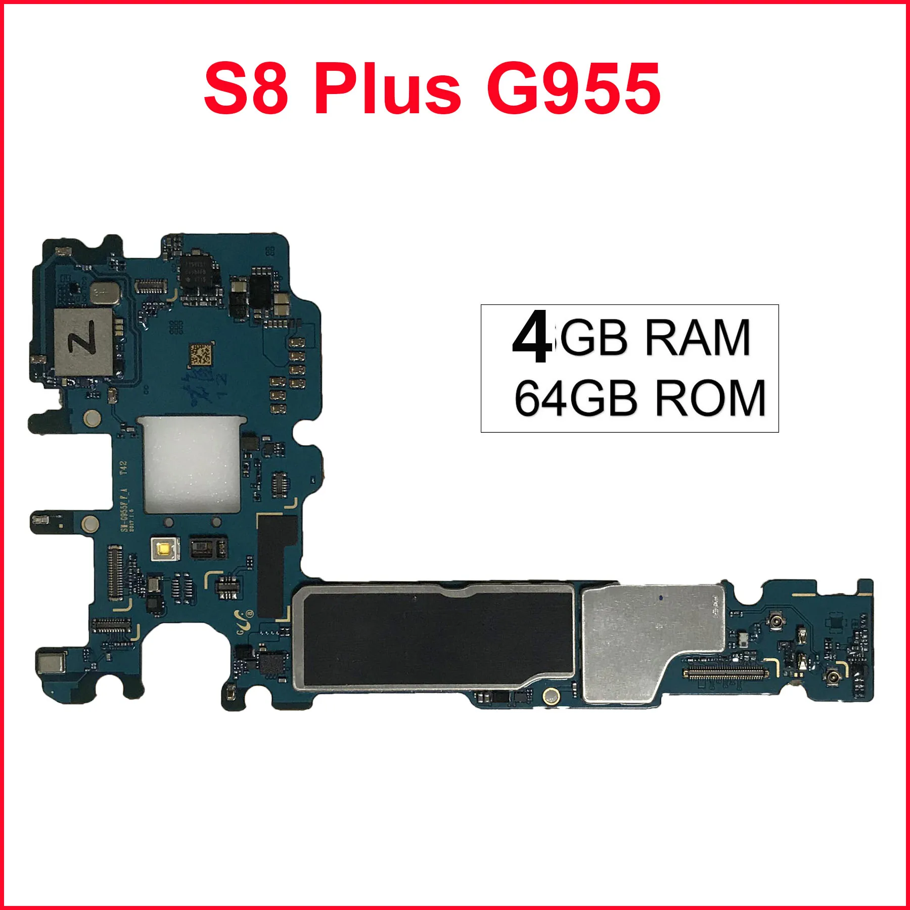 Original Motherboard For Samsung Galaxy S8 Plus G955f G955fd S8 G950fd G950f G950u G955u 64gb Unlocked Mainboard Knox 0 0 Mobile Phone Antenna Aliexpress