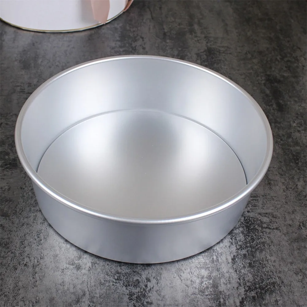 10inch Антипригарная форма для торта из алюминиевого сплава круглая шифоновая форма для выпечки инструменты кухонные принадлежности для выпечки - Цвет: 10inch