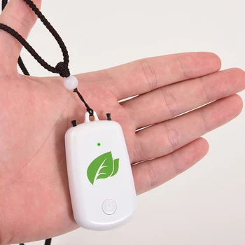 

Mini Portable Air Purifier Neck Hanging Sterilizer Smoke Eliminator USB Charging Air Cleaner Indoor Outdoor Universal