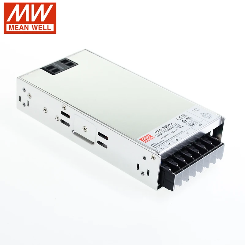 Импульсный источник питания MEAN WELL HRP-300-12 324 Вт 12 В 110 В/220 переменного тока на
