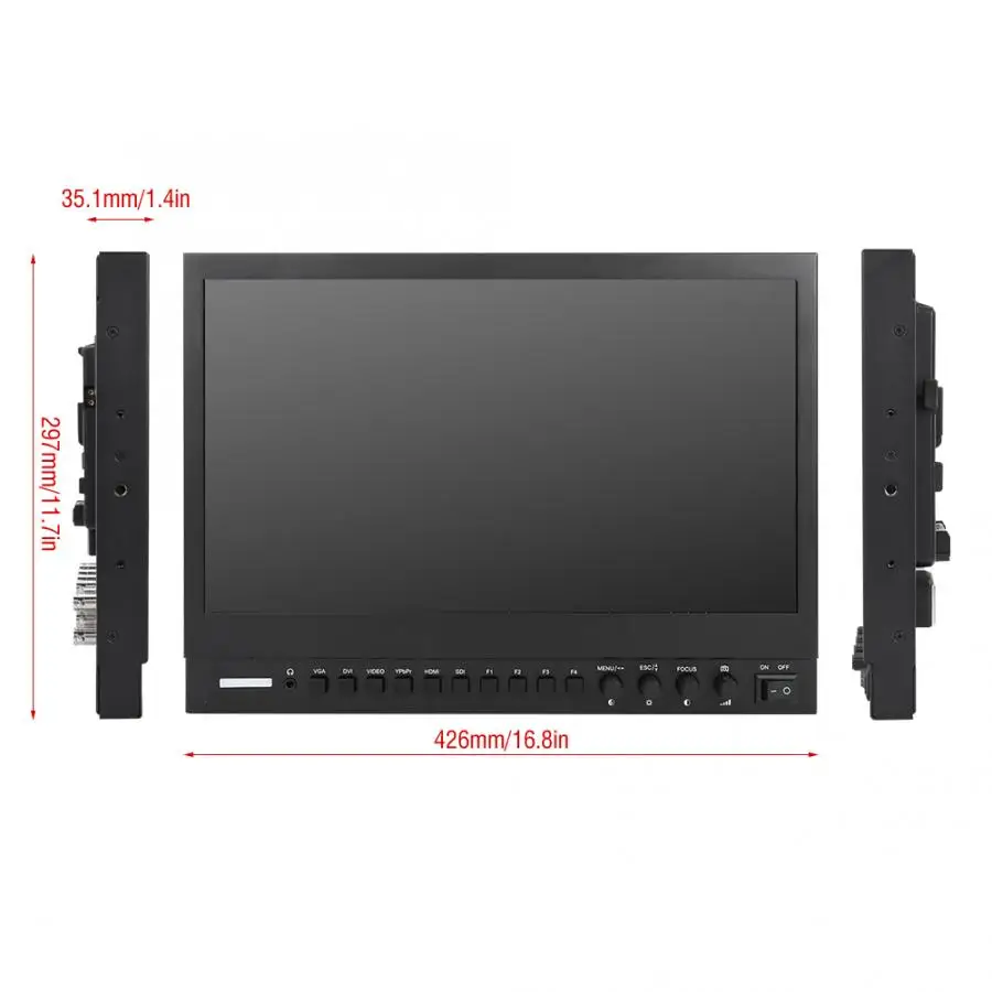 Seetec P173-9HSD 17,3 дюйма 4K ips SDI HDMI широковещательный монитор 1920*1080 AU Plug AC100-240V