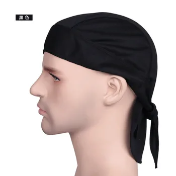 

Summer Thin Section Cycling Hat Absorb Sweat Breathable Sports Turban Pirate Hat Male and Female Style Bicycle Bike Head Cap