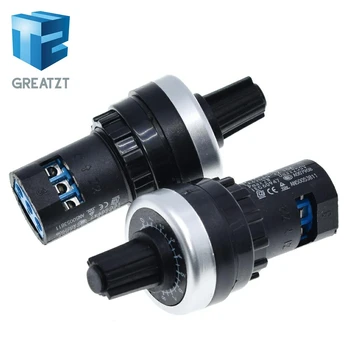 

GREATZT LA42DWQ-22 1K 2K 5K 10K 22mm Diameter Pots Rotary Potentiometer Converter Governor Inverter Resistance Switch
