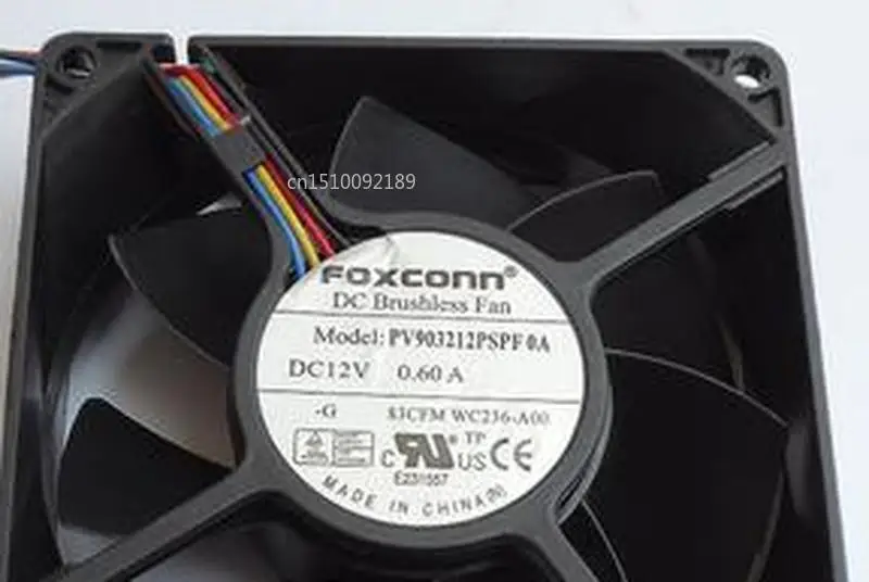 Для 9032 12V0. 60A PV903212PSPF0A немой 4-провод PWM контроллер температуры шасси вентилятор охлаждения