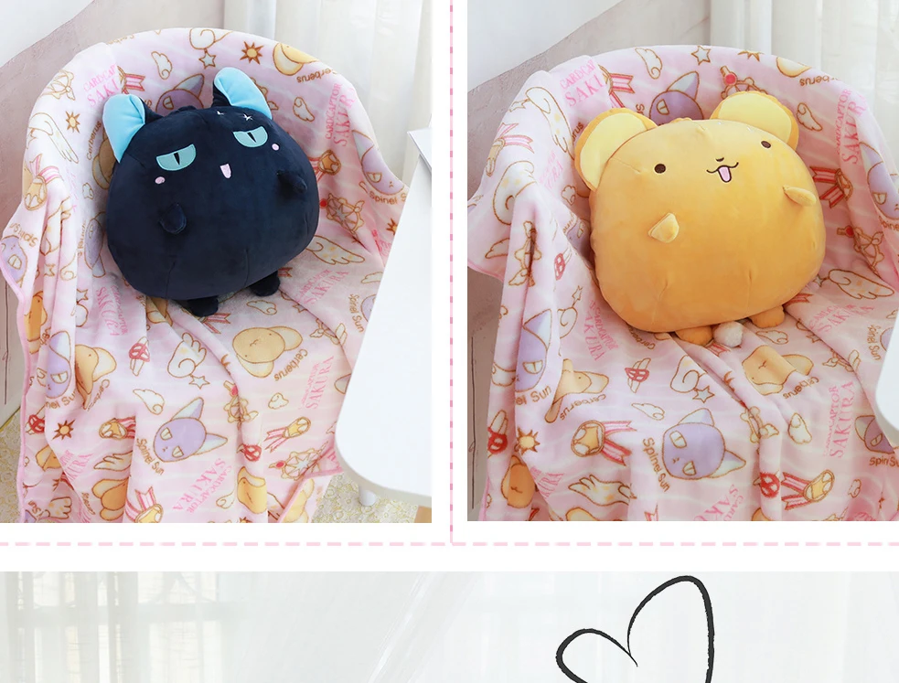 Новая мокко Подушка с Сакурой одеяло Kawaii детская комната украшение креативный кондиционер одеяло рождественские подарки для мальчиков и