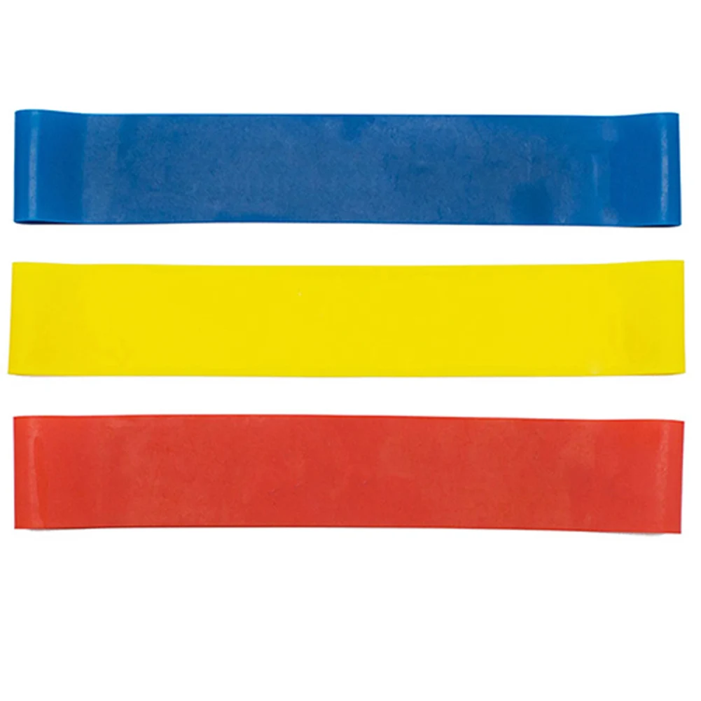 Resistance Bands Set Elastic Gym Kit Yoga Sport Fitness Circle Band for Exercise FK88 - Цвет: Черный