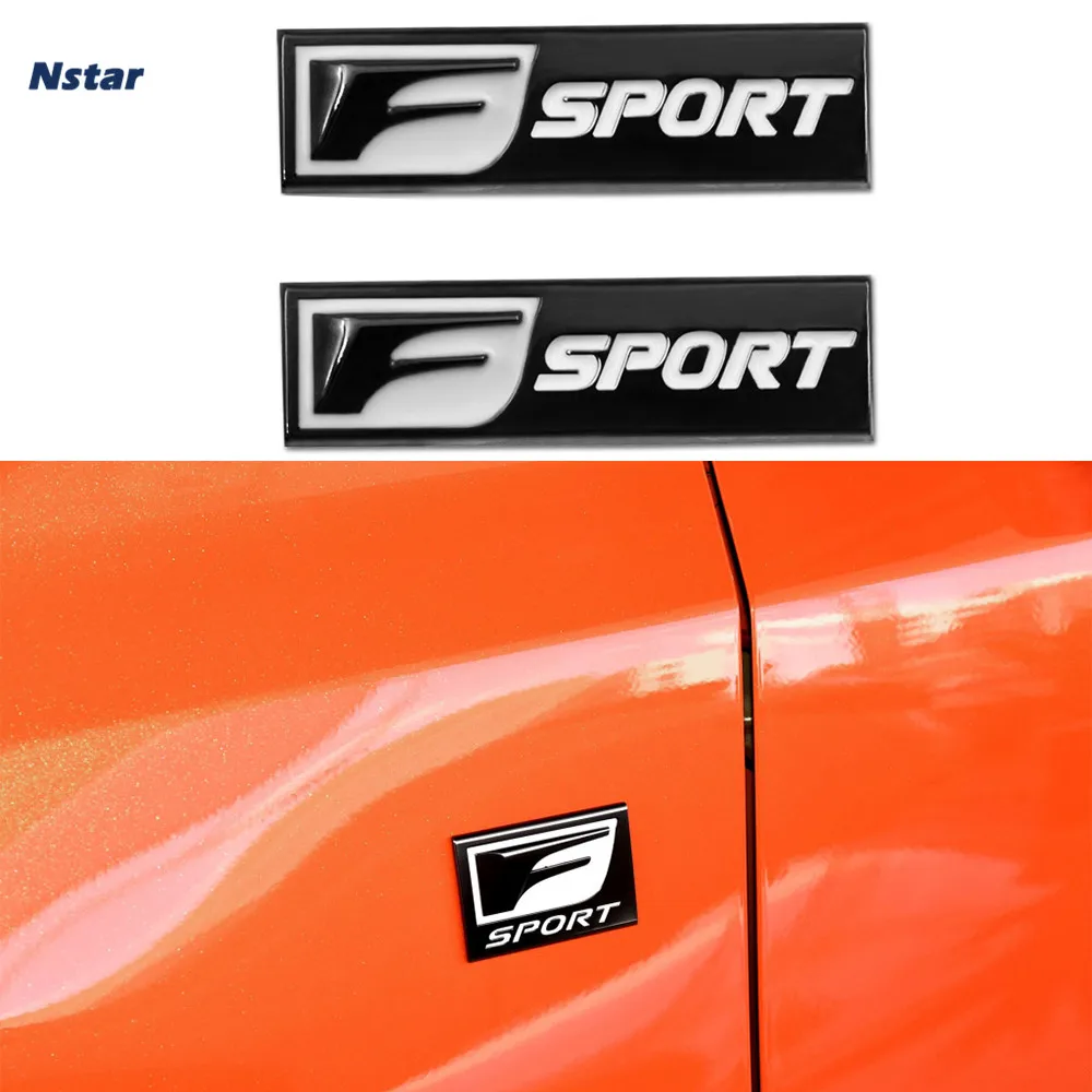 

Nstar 1pc F Sport Alloy Emblem Car Fender Side Wing Decoration Badge Auto Styling Accessories For Lexus IS250 IS350 ES260 015