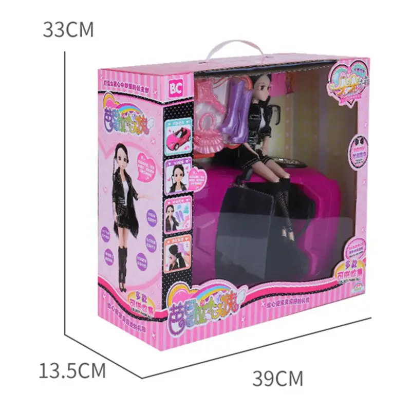 Кукла игрушка роскошный открытый автомобиль набор для Barbi Bjd Blyth 30 см/11.8in кукла обычно используется аксессуары для кукол