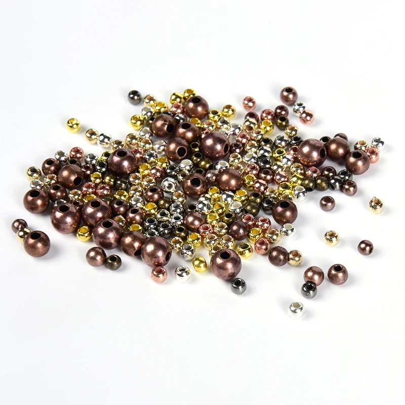 

400Pcs/Lot Handmade Necklace Bracelet CCB Beads Diy Accessories Findings Supplies Spacer Beads For Jewelry Making