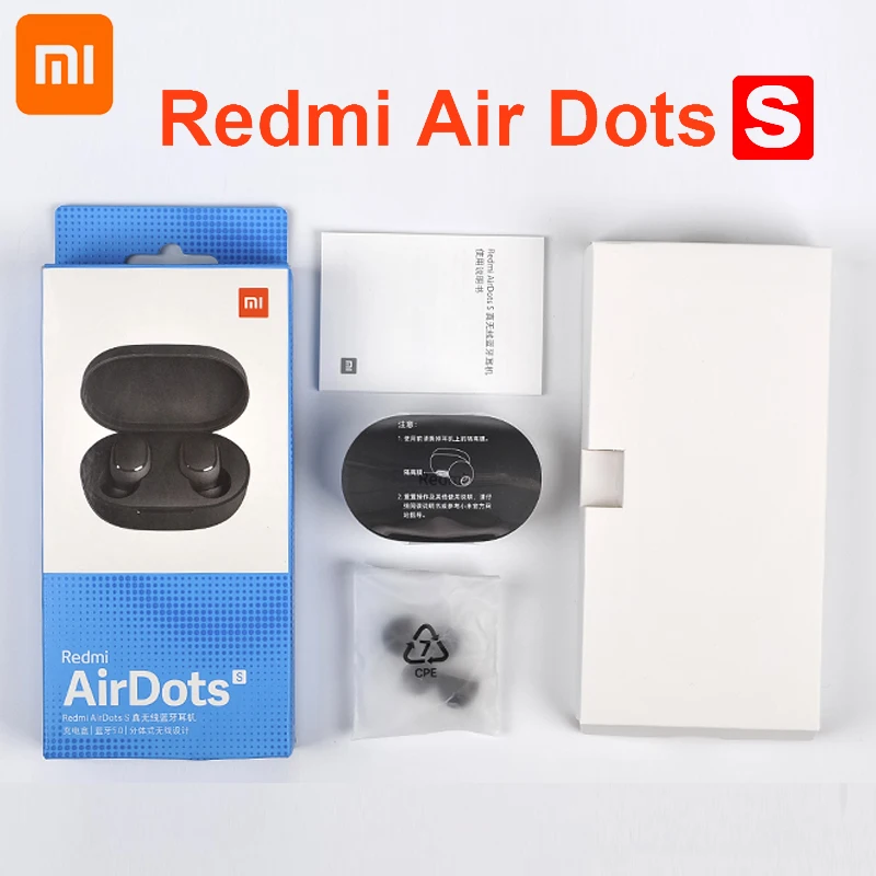 В наличии оригинальные Xiaomi Redmi Airdots S TWS Bluetooth наушники стерео бас 5 0 гарнитура с