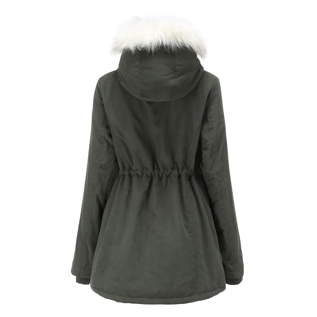 Abrigos mujer invierno, зимнее пальто для женщин, однотонная верхняя одежда, куртки с карманами, плюшевые пальто на молнии с поясом, манто для женщин, chaqueta