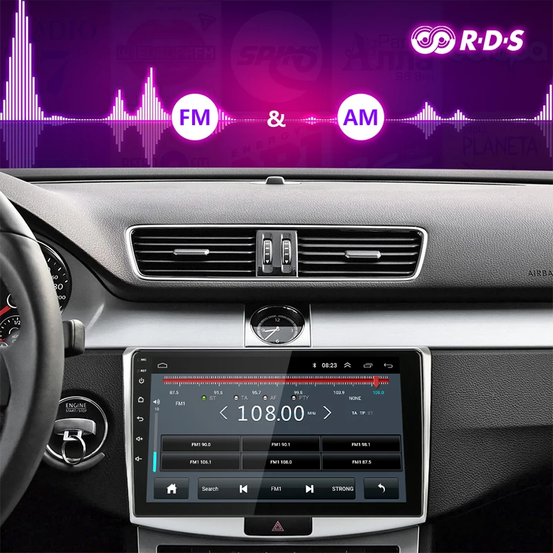 Vtopek Android car radio gps multimedia player for Passat B6 B7 CC Magotan 2010-2015 WIFI 4G net RD