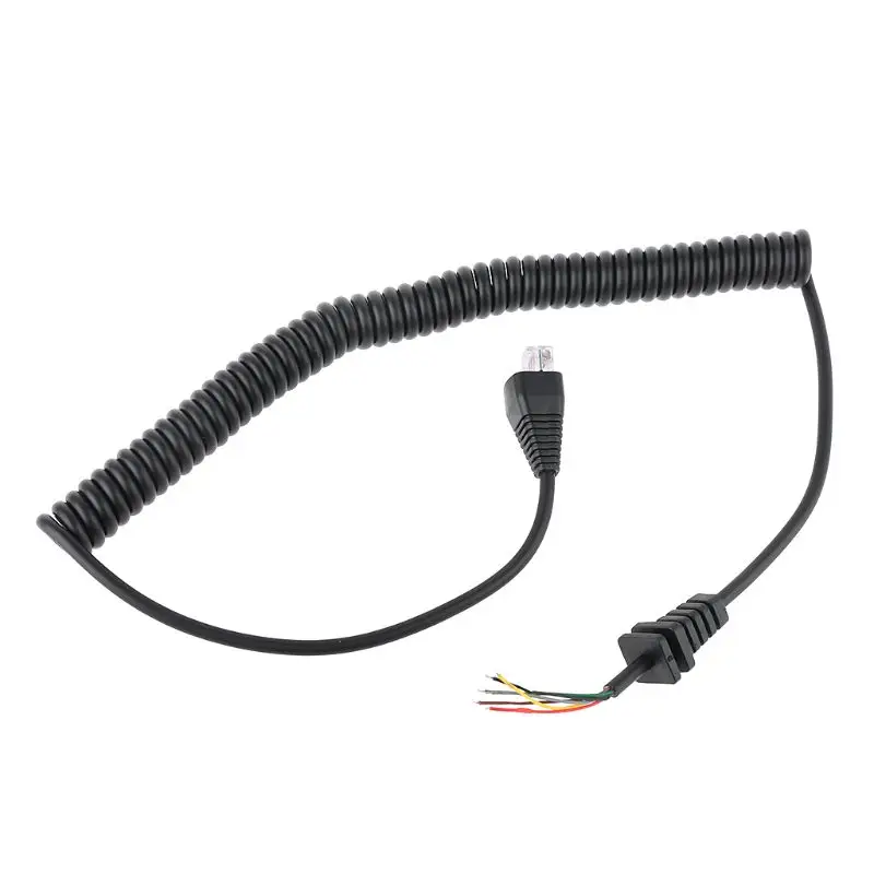 8 Core Spring Microphone Cable Mic Line for VX2108 VX2208 VX2508 Walkie Talkie 4