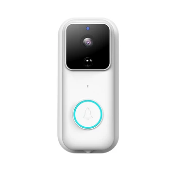 

Smart Doorbell Camera 1080 Hd Wireless Wifi Doorbell Two Way Audio Intercom Ip Door Bell Home Security App Control B60