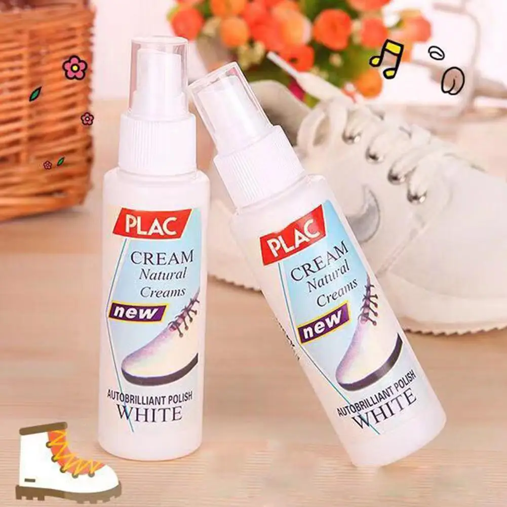 

Carrying Sports Shoes Spray White Shoes Artifact Cleaner Whitening Agent Yellow Decontamination Shoes Cleaning Spray