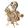 Robotime DIY 3D Wooden Mechanical Puzzle  Model Building Kits Laser Cutting Action by Clockwork Gift Toys for Children LG/LK/AM 4