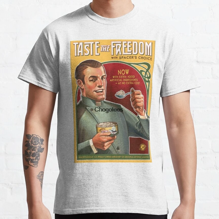 Men Tshirt The Outer Worlds Taste the Freedom Women t shirt | Мужская одежда