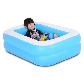 

Kids Inflatable Square Swimming Pool Bathing Tub Baby Home Use Paddling Pool Kids Inflatable Pool Lounge Pool