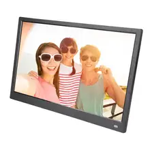 15.6in HD цифровой фотоальбом рамка видео, музыка, изображения плеер с пультом дистанционного управления полная функция бизнес фестиваль свадебный подарок