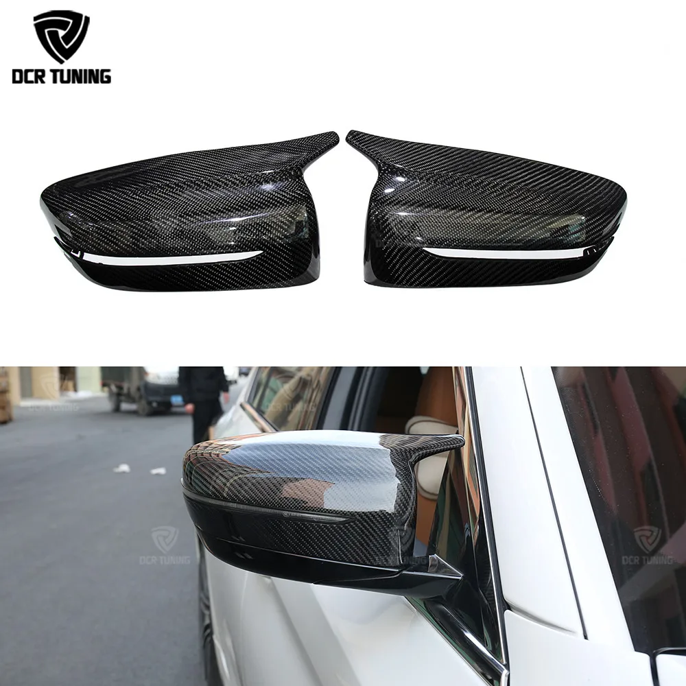 Крышка зеркала заднего вида из углеродного волокна M Look для BMW G20 5 серии G30 G38 6 Seies GT