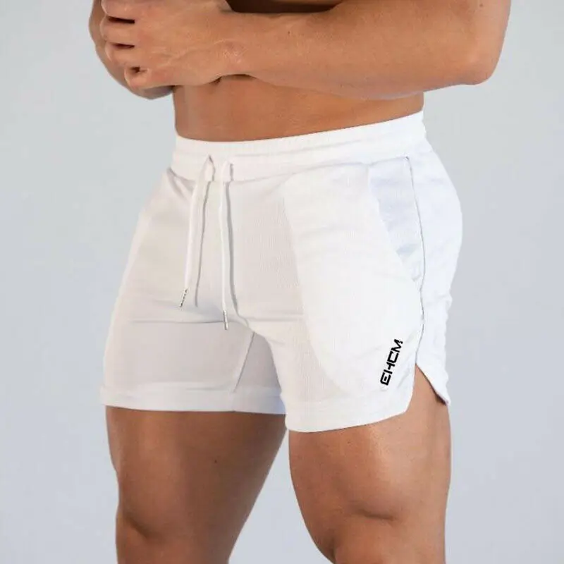 Solid Mens Gym Training Shorts Workout Sports Casual Clothing Fitness Running Shorts Popular men elastic waist pocket shorts Solid Mens Gym Training Shorts Workout Sports Casual Clothing Fitness Running Shorts Popular men elastic waist pocket shorts