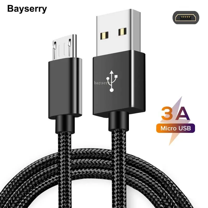 Micro USB кабель 3A Быстрая зарядка для Xiaomi Redmi Note 5 Pro 4 Android мобильный телефон передачи