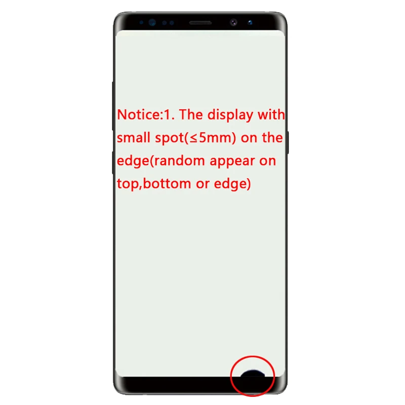AMOLED 6,4 ''ЖК-дисплей для SAMSUNG GALAXY Note 9 Note9 N960D N960F N960DS ЖК-дисплей+ сенсорный экран запасные части в черный горошек