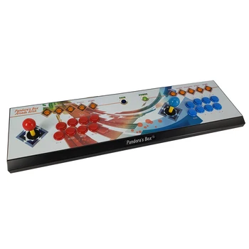 

Pandora Box 6 1300 in 1 wireless version iron console set arcade games joystick 2 players support 3d tekken can add 3000 games